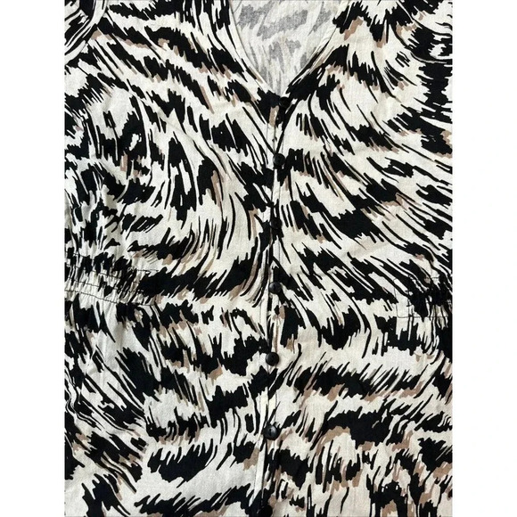 Vero Moda Women’s Maxi Dress Organic Cotton in Abstract Print Size S New - Picture 16 of 16